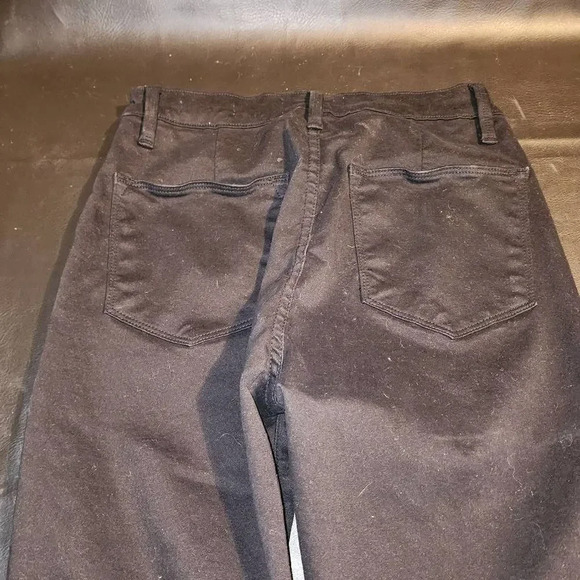 Frame Denim Womens Le‎ Skinny de Francoise Black Side Zip Jeans 27 - Picture 4 of 6